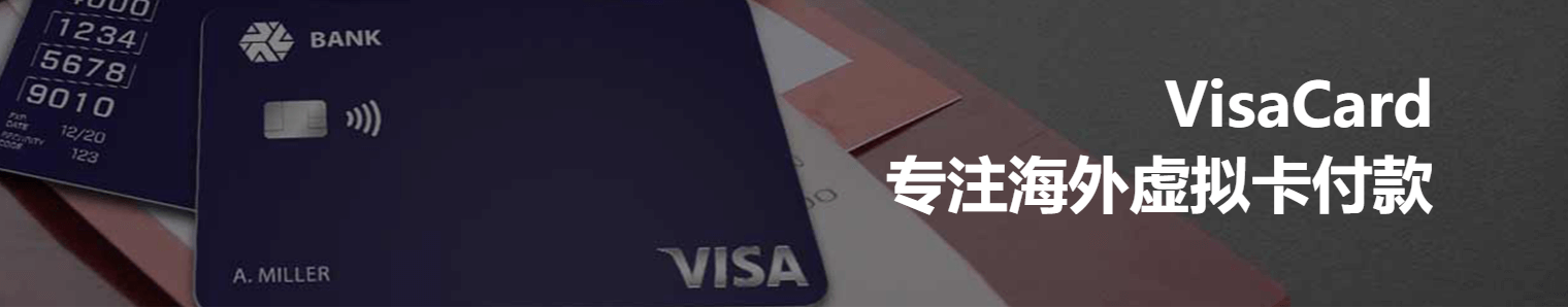 visacard专注海外虚拟卡付款